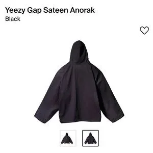 トップス Yeezy Gap Sateen Anorak S YEEZY GAP SATEEN ANORAK DARK GREEN S/S 2022 SIZE: XS